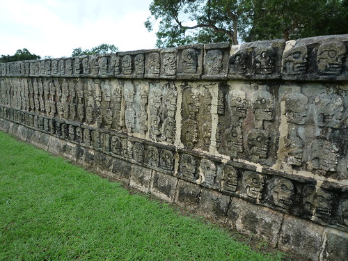 Mauer der Totenköpfe, Chichen Itza