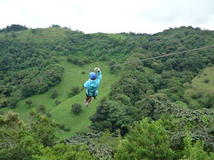 Seilbahnfahrt in Monteverde