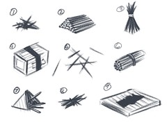 Possible designs for the look of collectible materials in the multiplayer