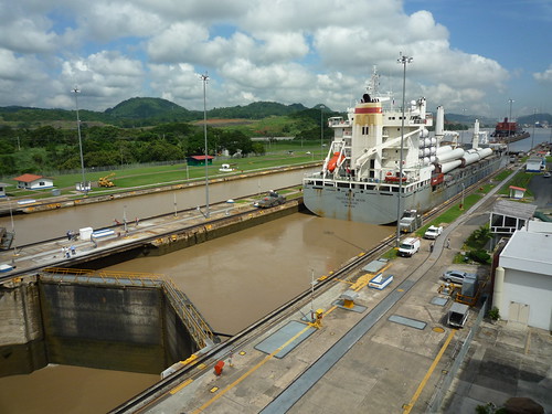 Panamakanal, Miraflores Schleusen