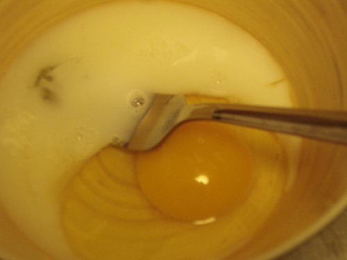 egg and milk