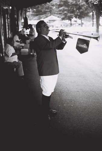 And they're off!  At Saratoga