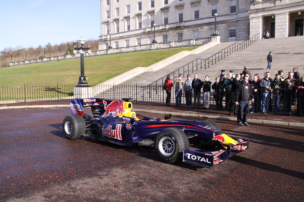 David Coulthard Red Bull F1 At Stormont Belfast David Cou