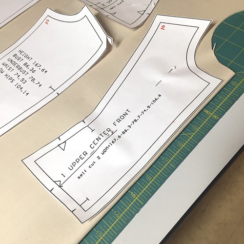 Bootstrap Dress Form Tutorial Cutting And Marking Your Fabrics Kelly Hogaboom