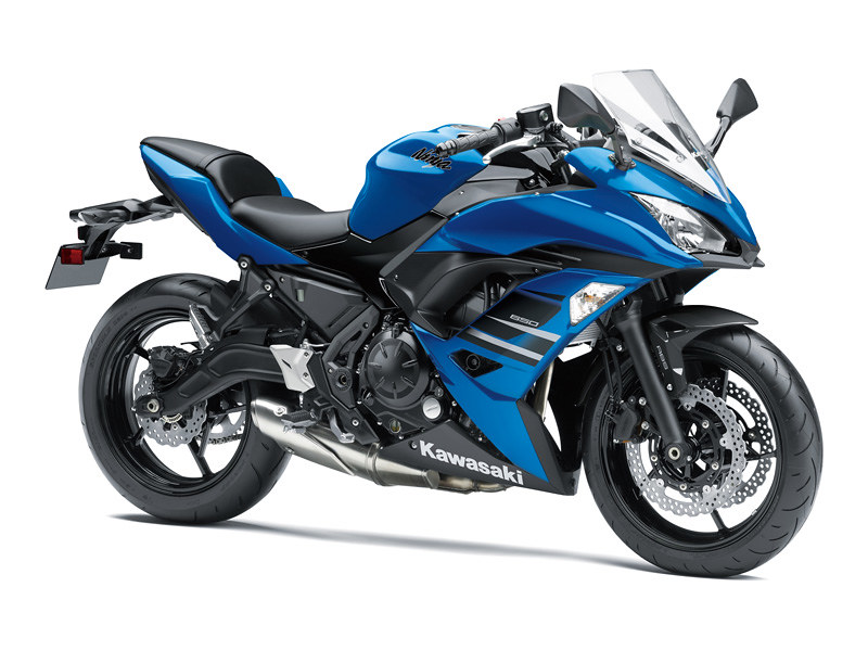 青月様 Kawasaki Ninja 650 Launched in New Blue Shade at Rs.5.33 Lakh
