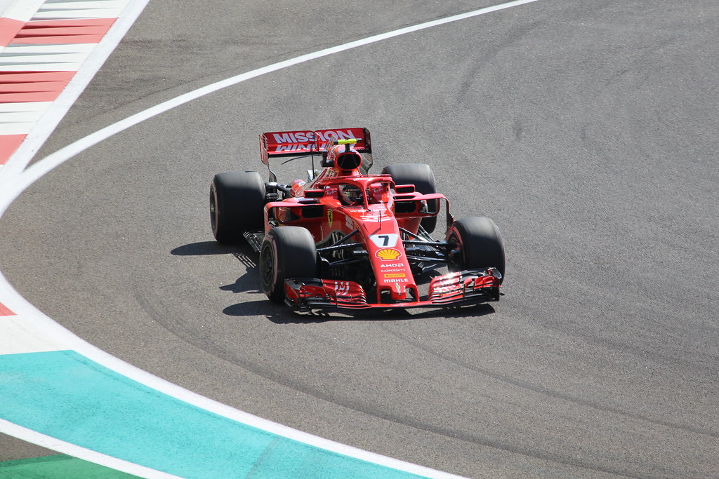 Kimi Raikkonen Of Ferrari Abu Dhabi Grand Prix 2018 Fp1