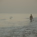 Fishing at shore