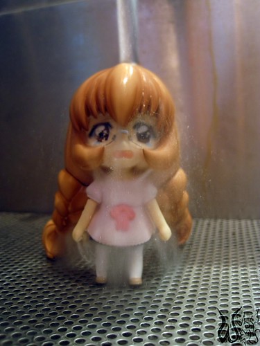 Usa Mimi was taking a bath as well