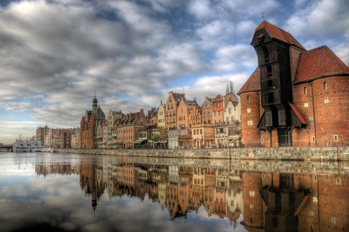 gdansk water reflections gdansk water reflections