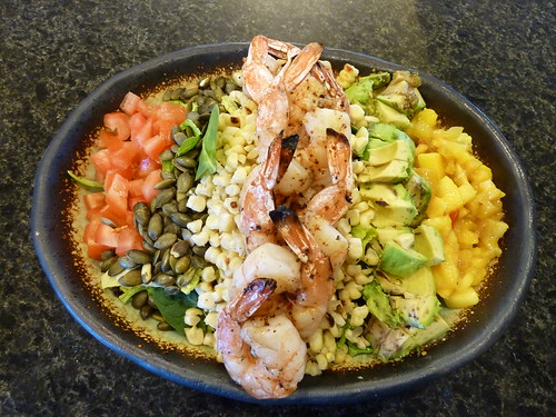 Finished Product without salad dressing