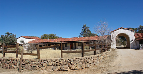 Old "El Rancho Robles" Dude Ranch in Oracle, AZ by SearchNetMedia