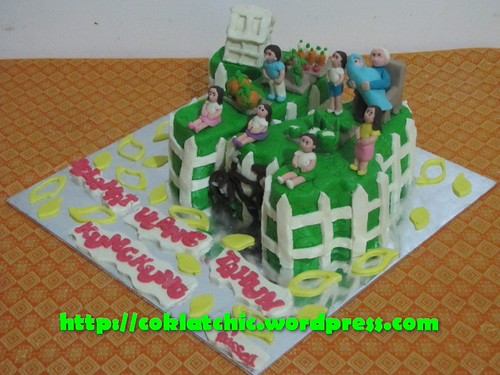 Cake Angka 74