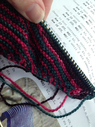 Color affection short rows