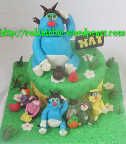 Cake Oggy and the cockroaches