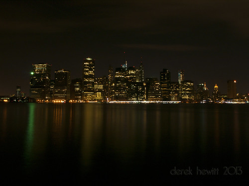 lower Manhattan skyline by Derek Hewitt Photography