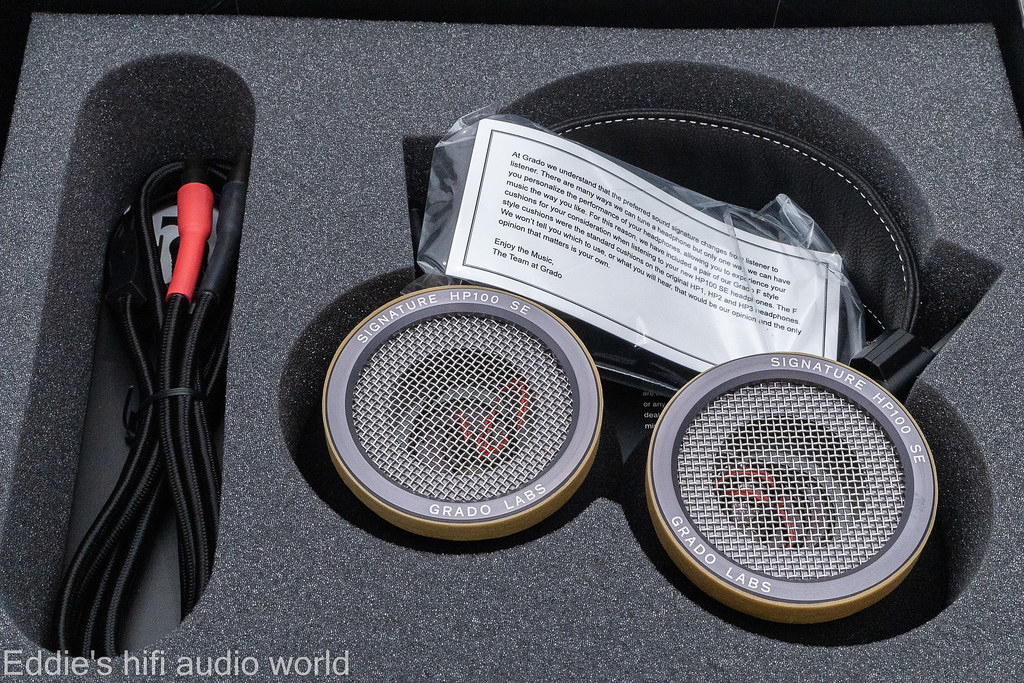 Unboxing of the Grado Signature HP100 SE – Eddie's hifi audio world
