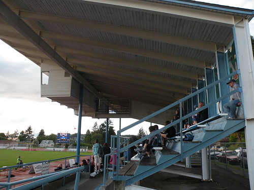 Grandstand, viewed from the south