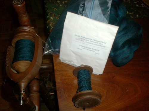Tour de Fleece Day One progress