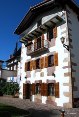 Arquitectura tradicional popular en Narbarte, Navarra
