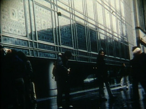Still from the to do list confessions (film): Outside Institut du Monde Arabe (Paris, France)