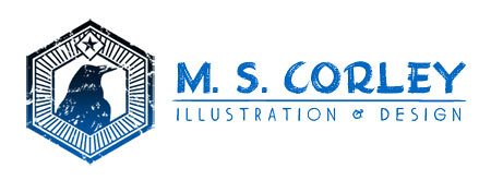 MS Corley Illustration & Design Logo