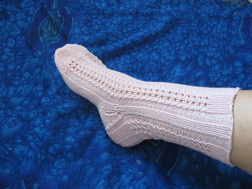 first knit sock!