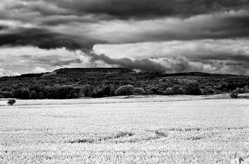 landscapes of Götene in infrared
