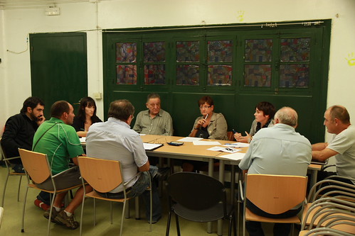 reunión con Nora Galparsoro (6 de octubre)