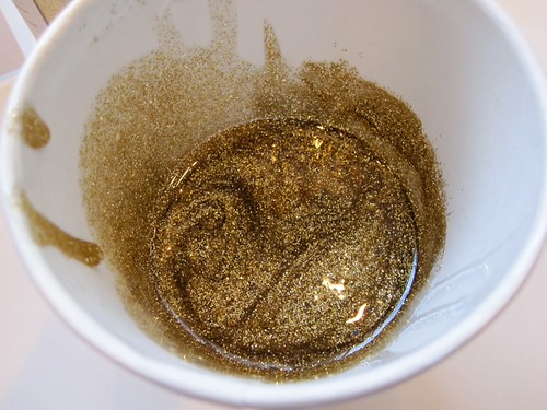 Mixed in glitter