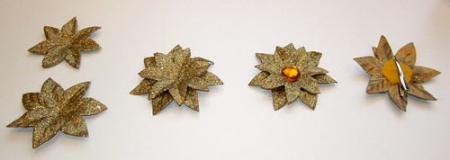 Steps of flower making