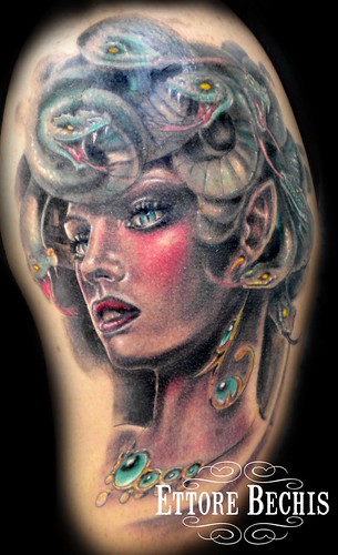  43 Tattoo Angelo Realistico 