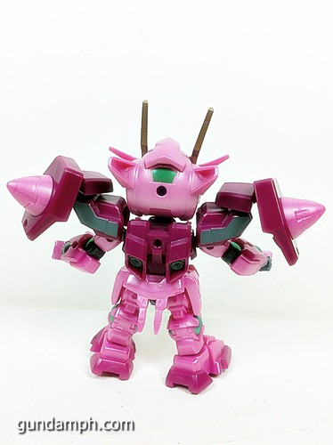 SD Gundam Online Capsule Fighter Trans Am 00 Raiser Rare Color Version Toy Figure Unboxing Review (17)