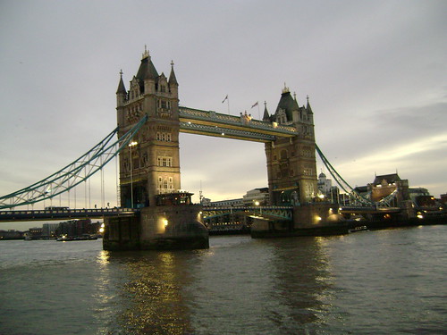 Tower Bridge illuminated