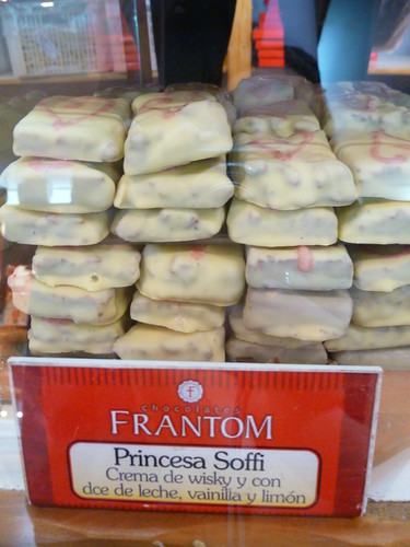 Very tasty! The delicious Princess Soffi chocolate bar P1080878