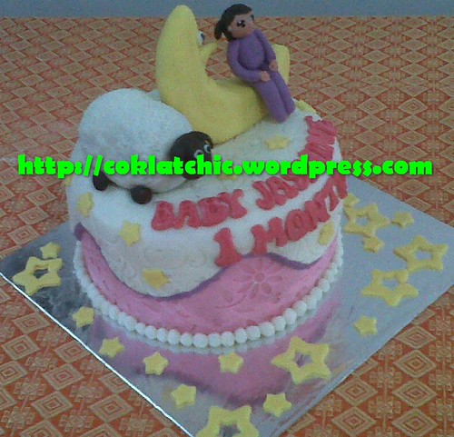 Cake baby one month