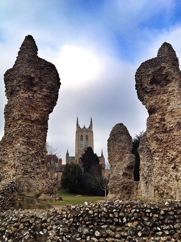 Bury St Edmunds Cathedral and Abbey Ruins