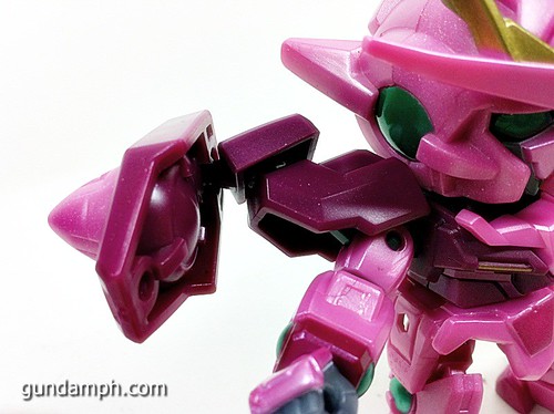 SD Gundam Online Capsule Fighter Trans Am 00 Raiser Rare Color Version Toy Figure Unboxing Review (21)
