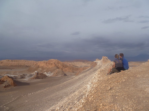 Looking out over the vast barren but beautiful Atacama Desert P1090583