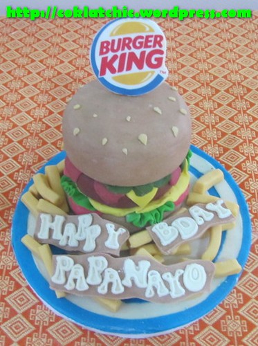 Cake Burger King