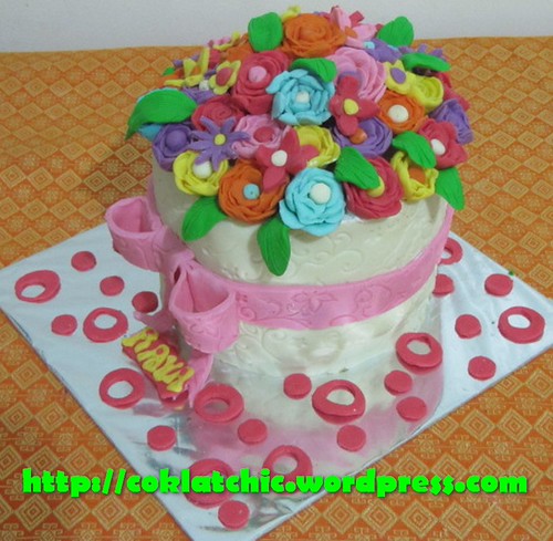 Cake Buket Bunga
