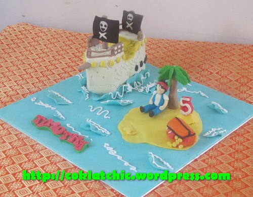 Cake Jack Pirate in the Neverland Island