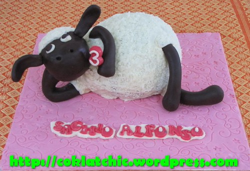 Cake Shaun the Sheep