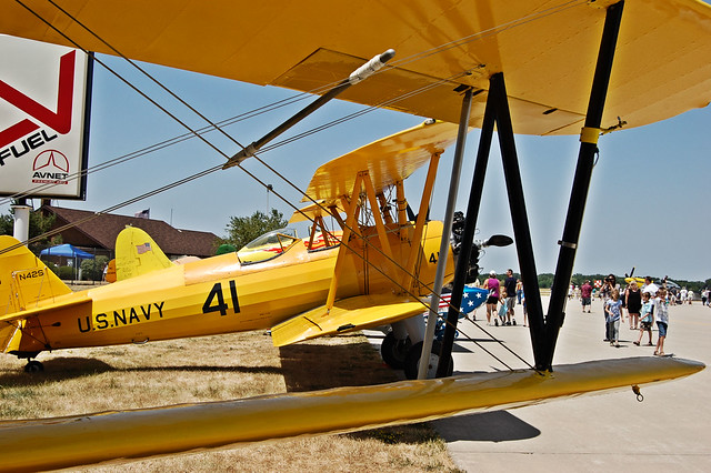 Land & Air Show at the Kenosha Airport. 