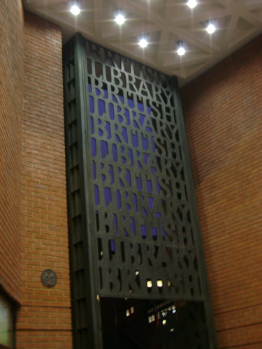 British Library passageway
