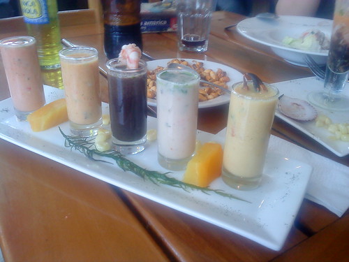 "Who'd have thought that shots of fish juice would taste disgusting? Weird." DSC00307