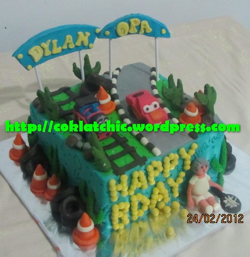 Cake Thomas, cars dan tennis