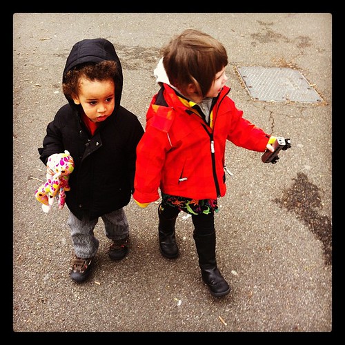 poppy and miko at Seward Park