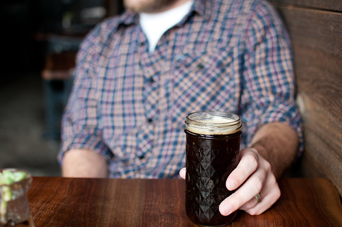 mason jar beer
