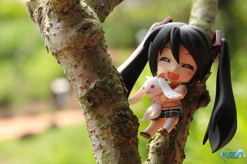 Miku was enjoying the trip as well