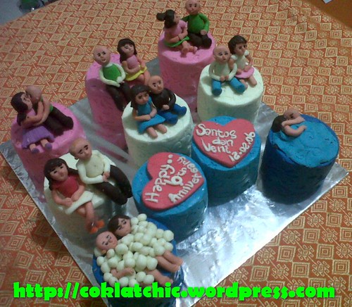 Set minicake anniversary